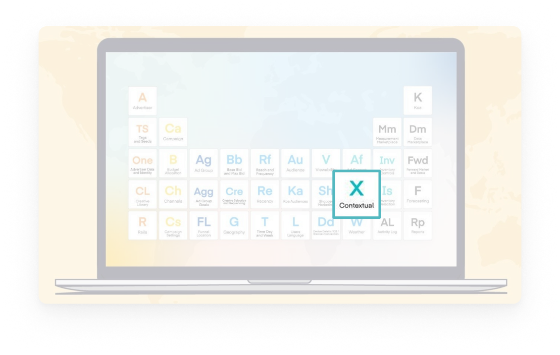 Kokai's Programmatic Table with Contextual highlighted