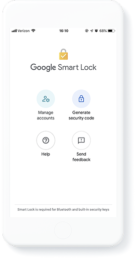 Google Smart Lock app
